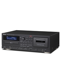 TEAC AD-850-SE Cassette deck/CD player Black