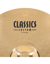 MEINL 18" CC18TC-B Classics Custom Brilliant Cymbal Thin Crash
