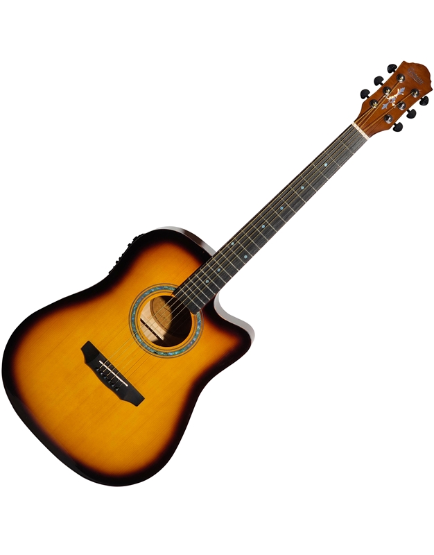 GRANITE AG-12EQ BSII Electric Acoustic Guitar