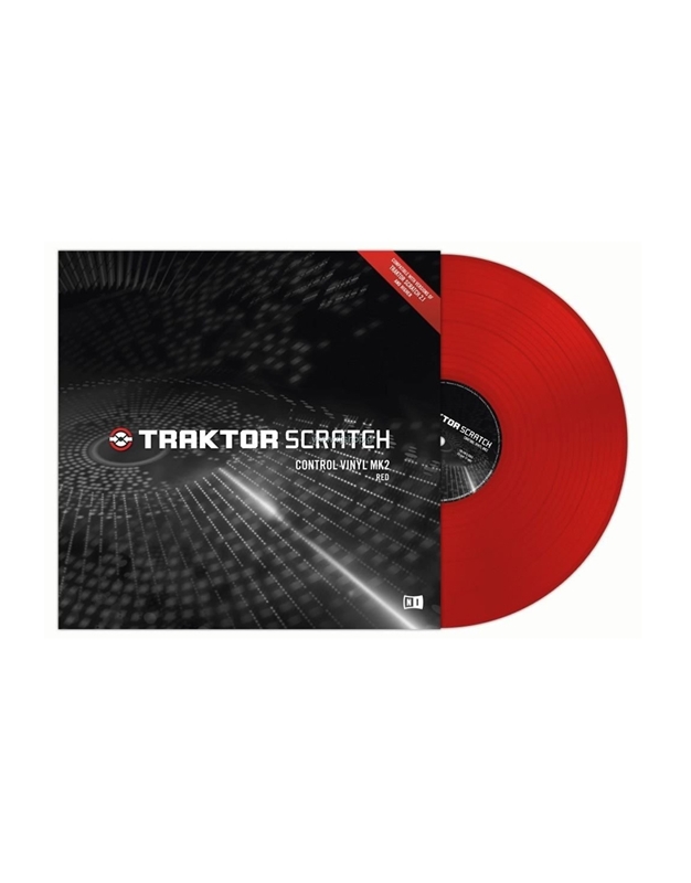 NATIVE INSTRUMENTS Traktor Scratch Control Vinyl Red MK2