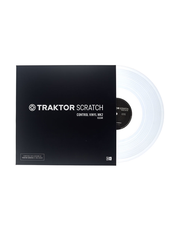 NATIVE INSTRUMENTS Traktor Scratch Control Vinyl Clear MK2