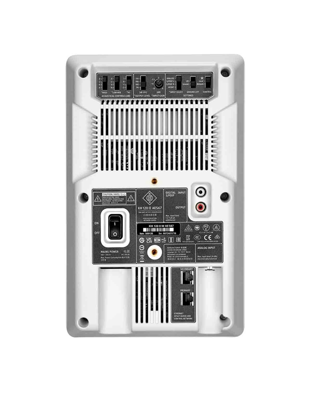 NEUMANN KH-120-II-W-AES67 Aυτοενισχυόμενο Ηχείο Studio Monitor Λευκό (Τεμάχιο)