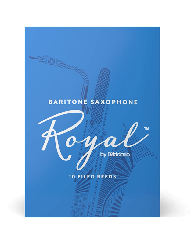 D'Addario Woodwinds Royal  Baritone Saxophone Reed No. 2  (1 piece)