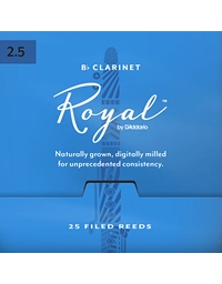 D'Addario Woodwinds Royal Clarinet Reed No. 2.5  (1 piece)