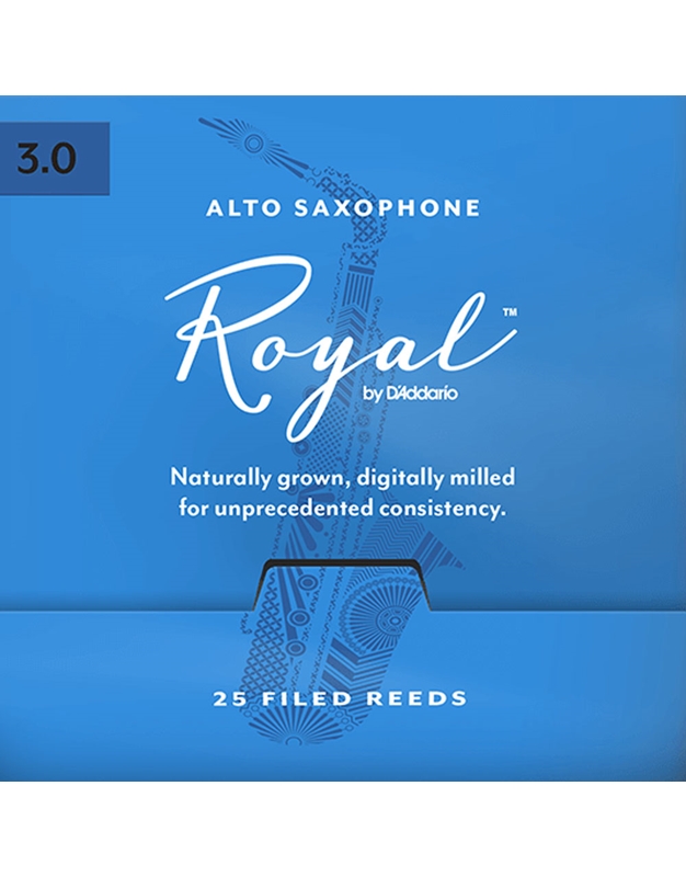 D'Addario Woodwinds Royal Tenor Saxophone Reed No. 3 (1 piece)