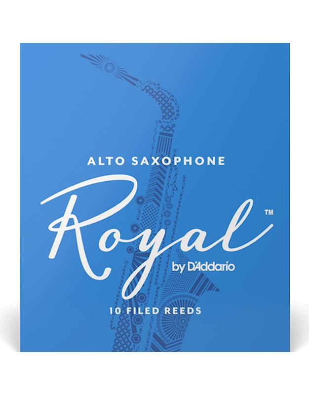 D'Addario Woodwinds Royal Alto Saxophone Reed No. 1.5  (1 piece)