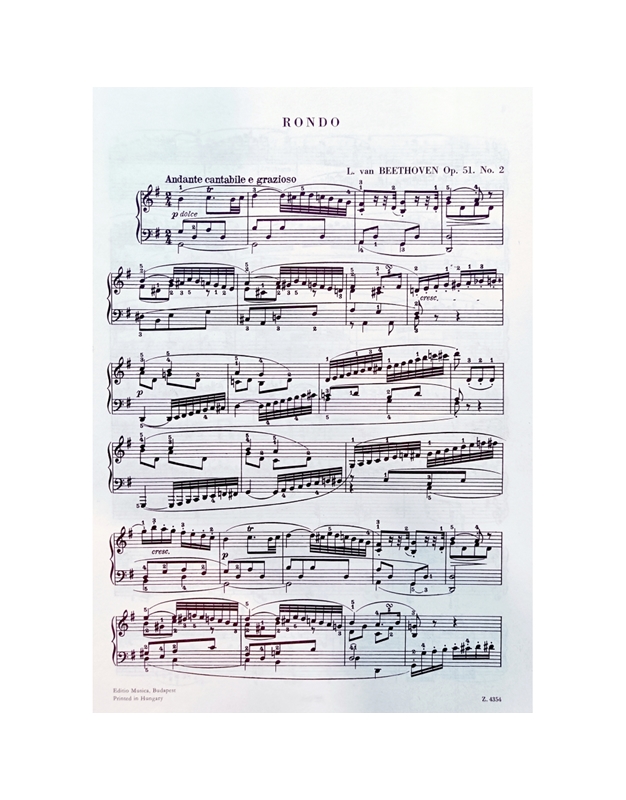 Beethoven Ludwig Van - Album For Piano II