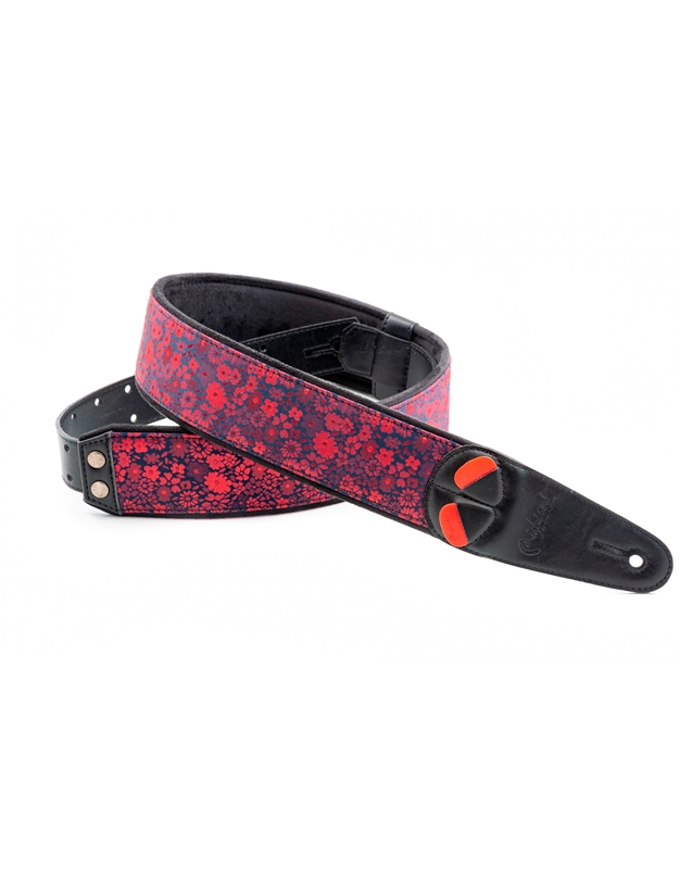 RIGHTON Daisy Red Guitar - Bass Strap