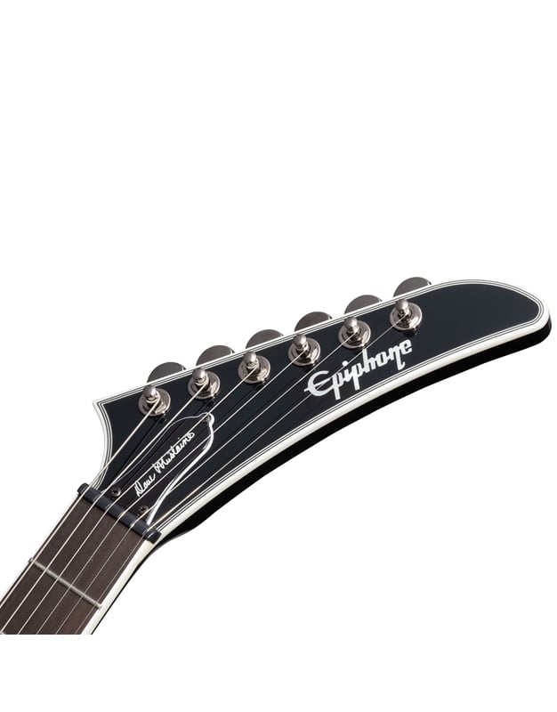 EPIPHONE Dave Mustaine Flying V Custom Black Metallic Electric Guitar
