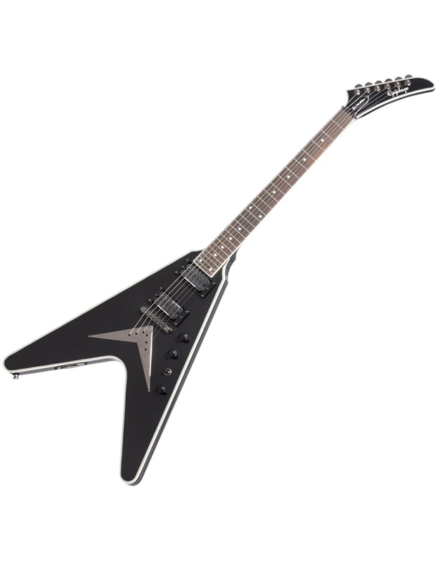 EPIPHONE Dave Mustaine Flying V Custom Black Metallic Electric Guitar