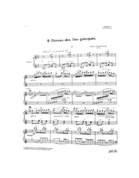 Constantinidis Yannis - 8 Island Dances For 2 Pianos