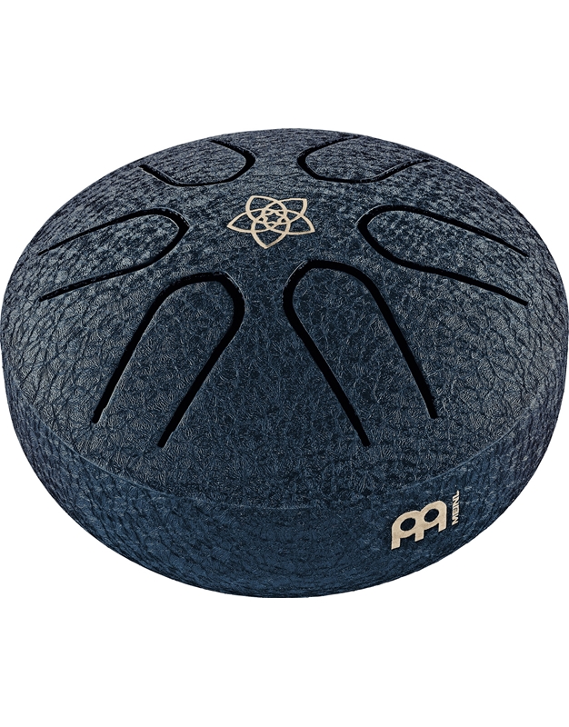 MEINL Sonic Energy PSTD2NBVF Pocket Steel Tongue Drum A Major 6 Notes Navy Blue