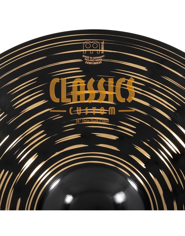 MEINL 16" Classics Custom Dark Πιατίνι Thin Crash