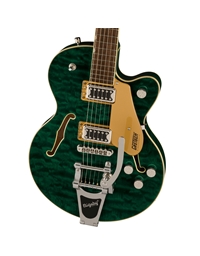 GRETSCH G5655T-QM Electromatic Center Block Jr. Single-Cut Quilted Maple with Bigsby Mariana Electric Guitar