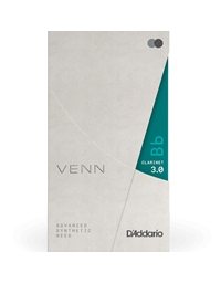 D'Addario Woodwinds VENN Clarinet Synthetic Reed No. 3.0 (1 piece)