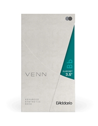 D'Addario Woodwinds VENN Clarinet Synthetic Reed No. 3.5+ (1 piece)