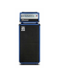 AMPEG Micro-VR Stack LTD Blue Bass Amplifier Set with Top and Cabinet