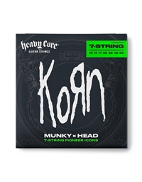 DUNLOP JKRHCN1065-7  Heavy Core Korn 7-string Electric Guitar Strings (10-65)
