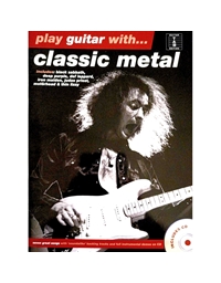 Play Guitar With Classic Metal Tab BK/CD