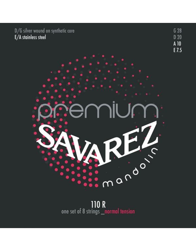 SAVAREZ 110R Mandolin Premium Strings (7.5-28)