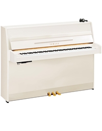 ΥAMAHA B-1SC3 PWH Silent Upright Piano Polished White