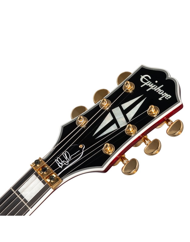 EPIPHONE Les Paul Alex Lifeson Custom Axcess Ruby  Electric Guitar