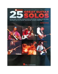 25 Great Guitar Solos GTab (BK/CD)