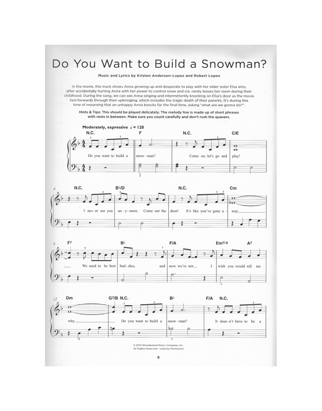 The Frozen Collection - Really Easy Piano