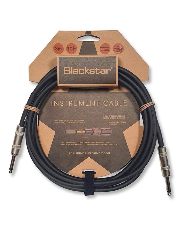BLACKSTAR STD-3M-SS Instrument Cable 3m