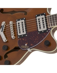 GRETSCH G2655-P90 Streamliner Center Block Jr. Double-Cut with V-Stoptail w/ Laurel Single Barrel Stain Electric Guitar