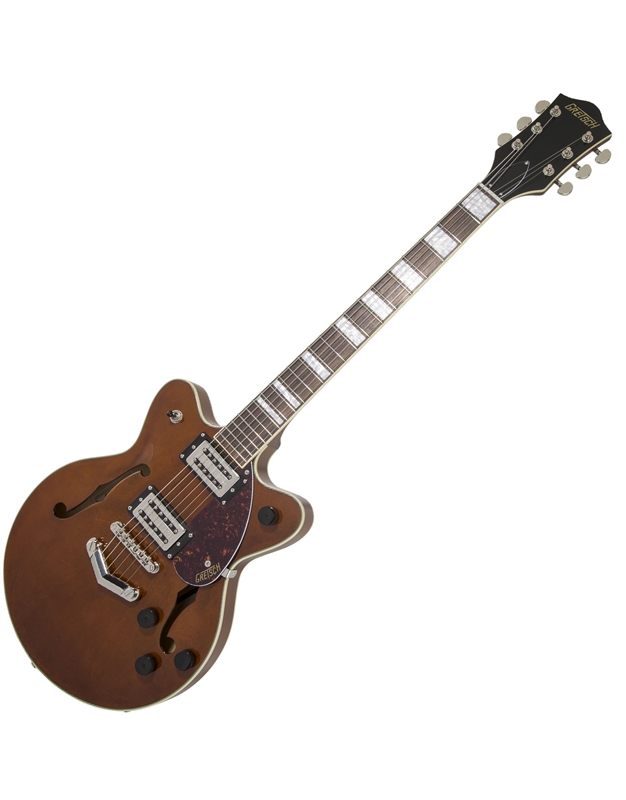 GRETSCH G2655-P90 Streamliner Center Block Jr. Double-Cut with V-Stoptail w/ Laurel Single Barrel Stain Electric Guitar