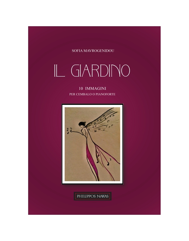 Μαυρογενίδου Σοφία  - Il Giardino 10 Immagini per Cembalo o Pianoforte
