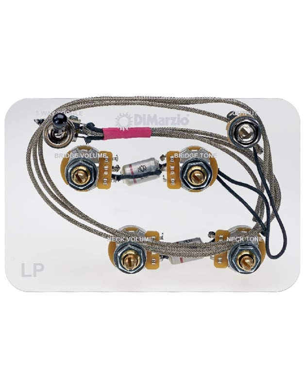 DIMARZIO GW2101 Prewired Wiring Harness for Les Paul Electric Guitar