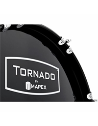 MAPEX TND5044TC Tornado Studio Dark Red Ακουστικό Drum Set με Βάσεις και Πιατίνια