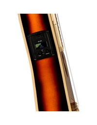 FENDER Fullerton Jazzmaster Uke 3-Color Sunburst Electric Acoustic Ukulele