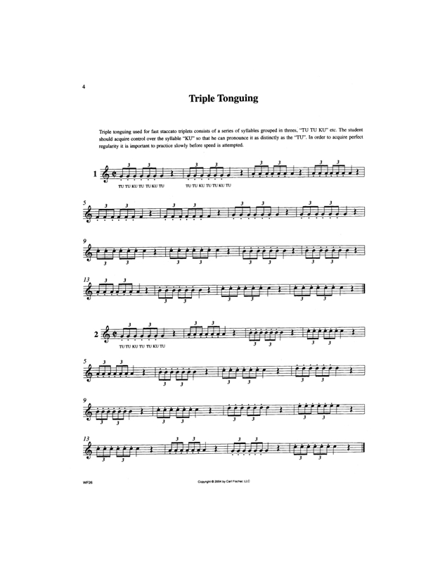 Hering Sigmund - Double & Triple Tonging For Trumpet