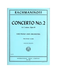 Rachmaniniff Sergei - Concerto No.2, For Piano & Orchestra, In C Minor, Op. 18
