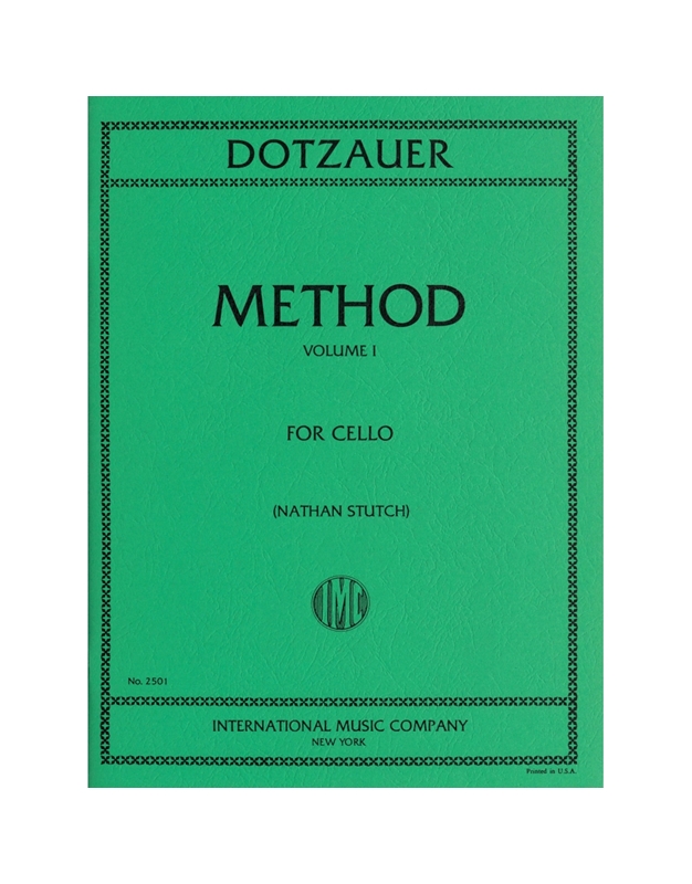Friedrich Justus Dotzauer - Method For Cello Vol. I