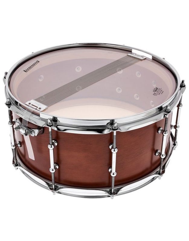 LUDWIG LU6514MA Universal Wood Mahogany Snare Drum 6.5X14