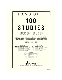 Sitt Hans - 100 Studies For Violin Op. 32 (New Edition) Book 2