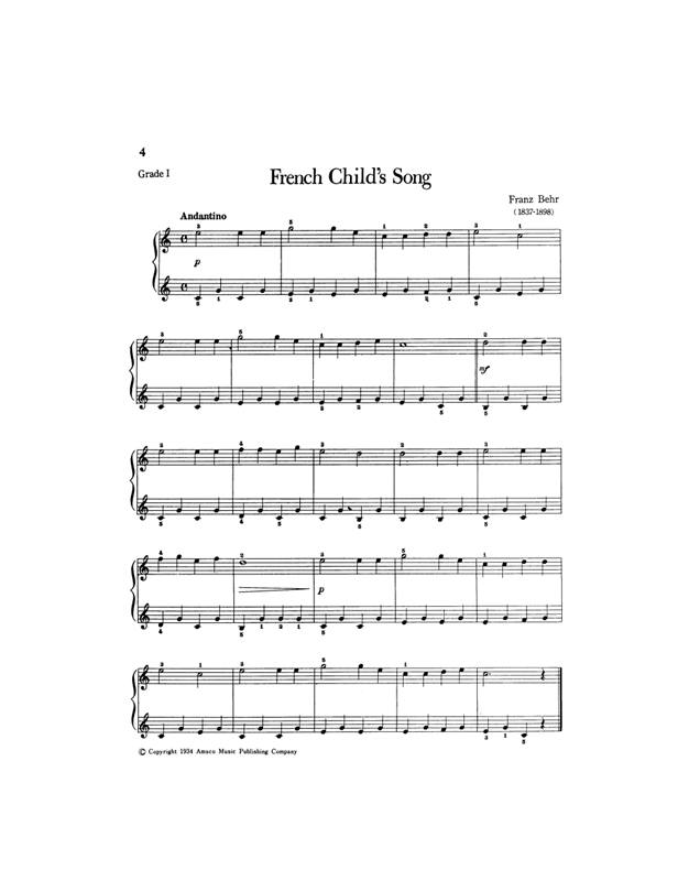 Piano For Children - Favorite Series No. 3