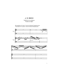 Johann Sebastian Bach - Toccata In C Major