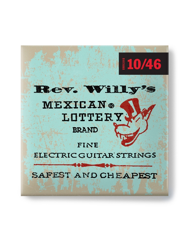 DUNLOP RWN1046 Billy Gibbons Rev. Willy's Electric Guitar Strings Set (10-46)
