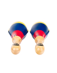 MEINL MSM3CO Rawhide Μαράκες Traditional Colombia Flag (Ζεύγος)