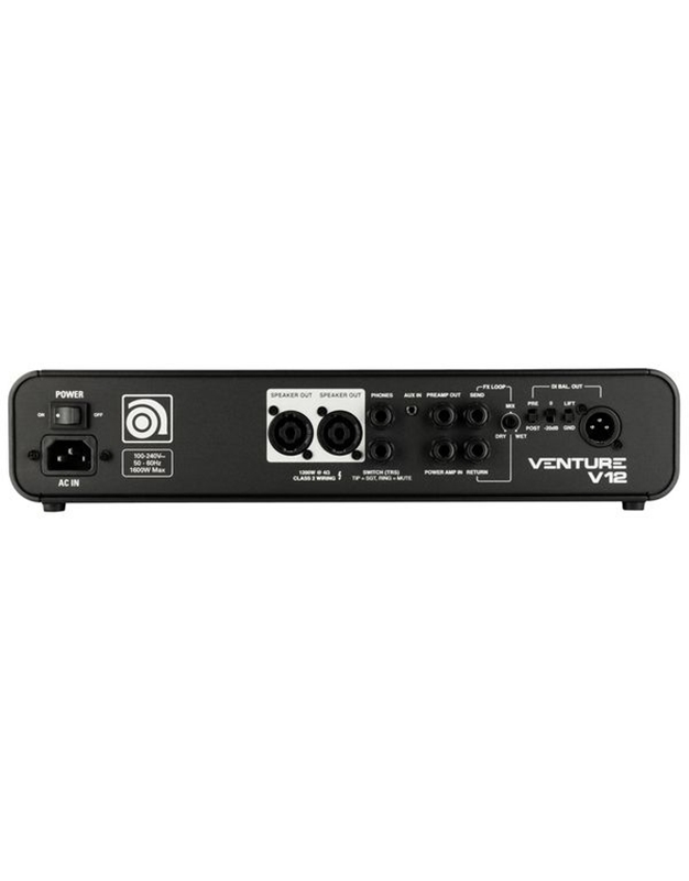 AMPEG Venture V-12 Amp Head for Electric Bass 1200W