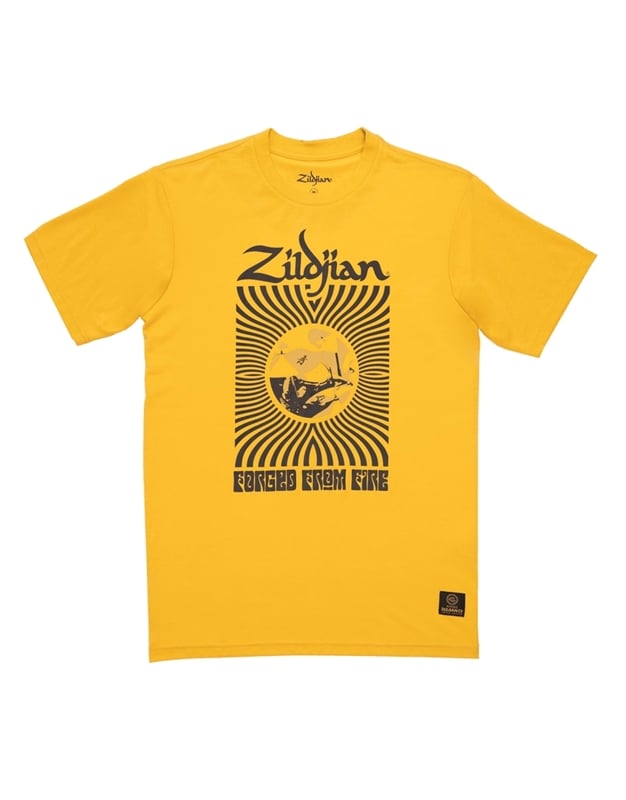 ZILDJIAN Limited Edition 400th Anniversary 60'S Rock Tee T-Shirt Medium