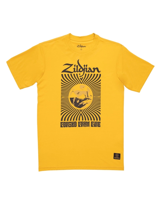 ZILDJIAN Limited Edition 400th Anniversary 60'S Rock Tee T-Shirt XL