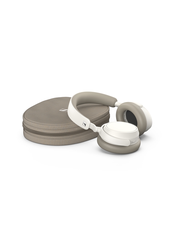 ACCENTUM Plus Wireless White Headphones with Microphone Bluetooth