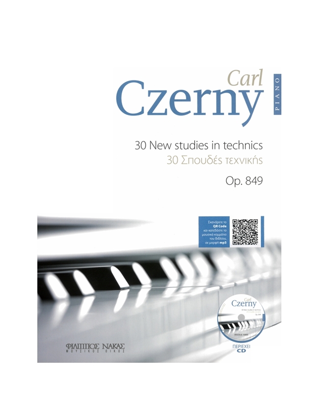 Czerny Carl - 30 New Studies In Technics Op. 849 BK / CD / MP3