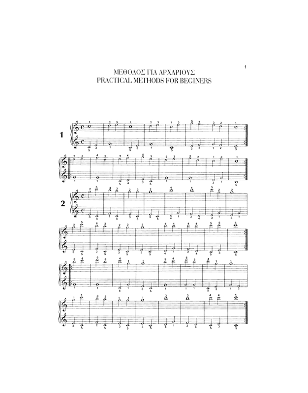 Czerny Carl - Mέθοδος Για Aρχάριους 100 Ασκήσεις Op. 599 BK / MP3